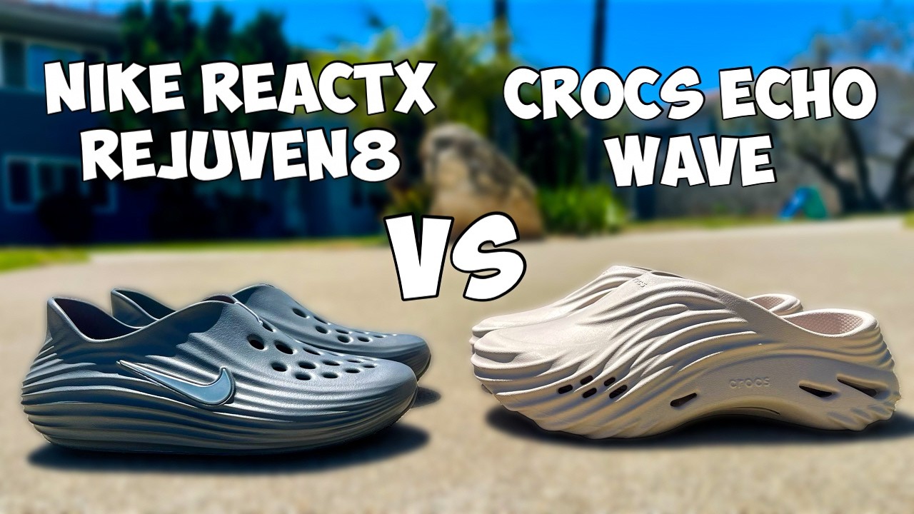 Nike Rejuvn8 против Crocs Echo Wave: лучшие сабо из пеноматериала в 2025 году?