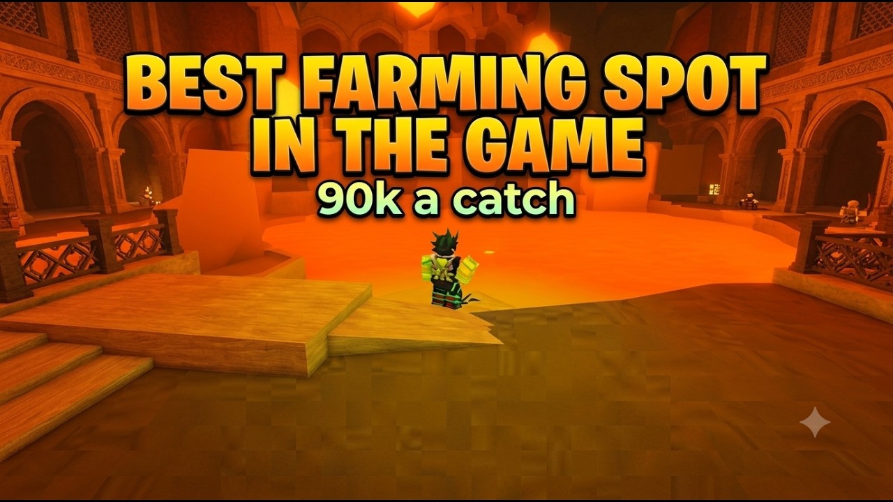 BEST XP FARMING SPOT IN FISCH! (Get to level 1000)