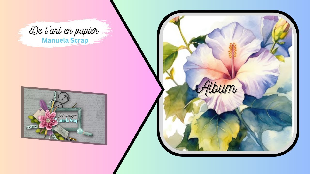 Album #36  - anniversaire 45 ans - #scrapbooking