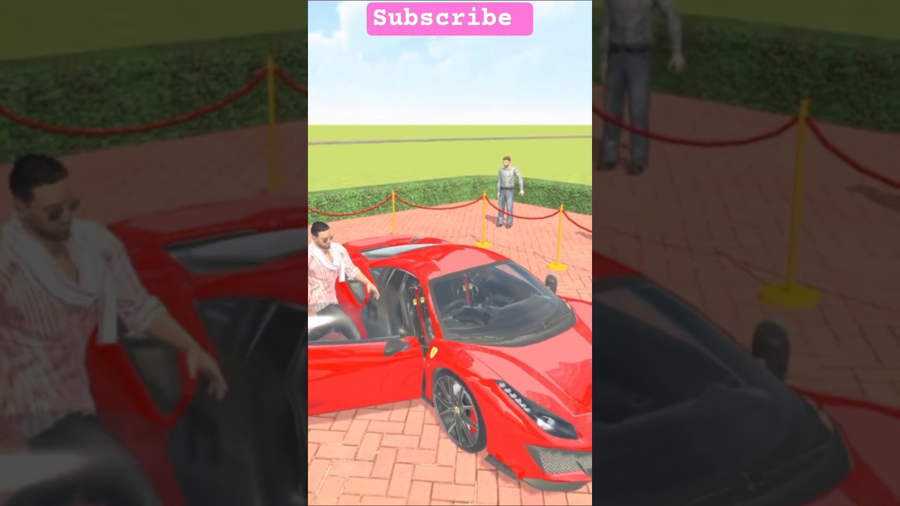 Franklin Drives New Super Car Ferrari 🚗💨 | Indian Theft Auto Simulator Game | 