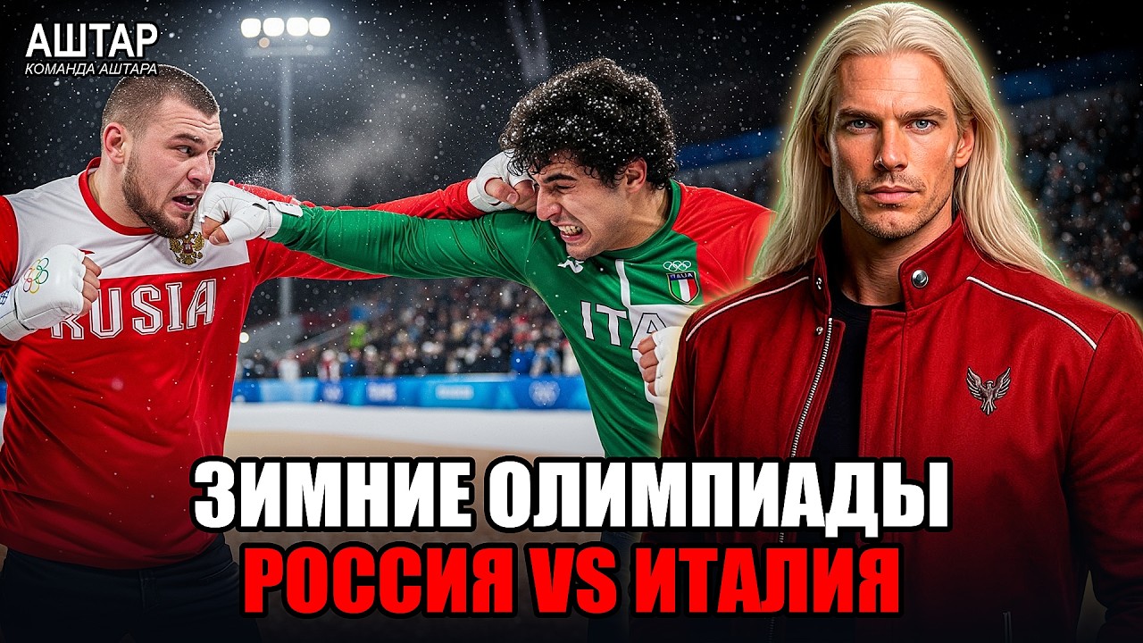 Аштар Шеран: Итальянцы в БЕДЕ! После того, как увидели, что РУССКИЕ ДЕЛАЮТ на зимних Олимпиадах!