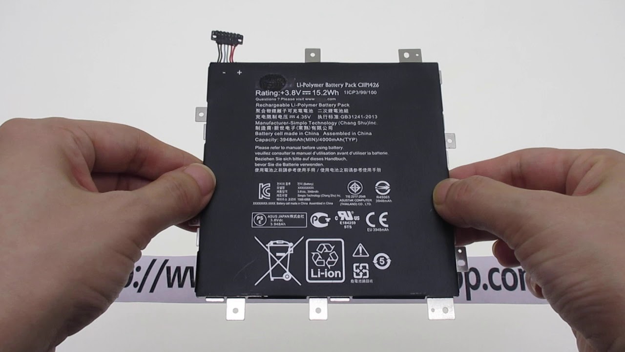 Original for Asus C11P1426 0B200-01440000 ZenPad S 8.0 Z580C Battery