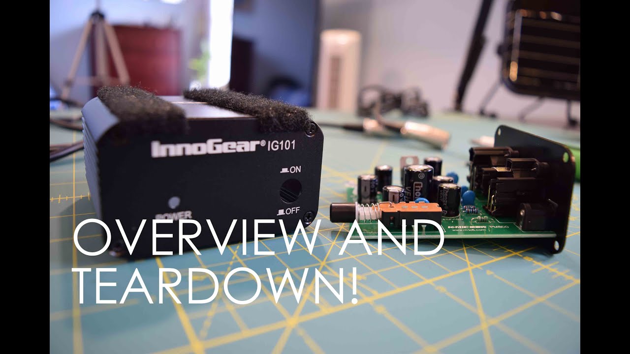InnoGear IG101/I229 48V Phantom Power Supply Overview and Teardown