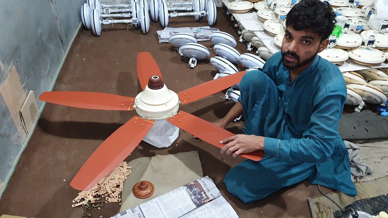 Adorable Ceiling Fan Manufacturing Factory Process | How Fans Making