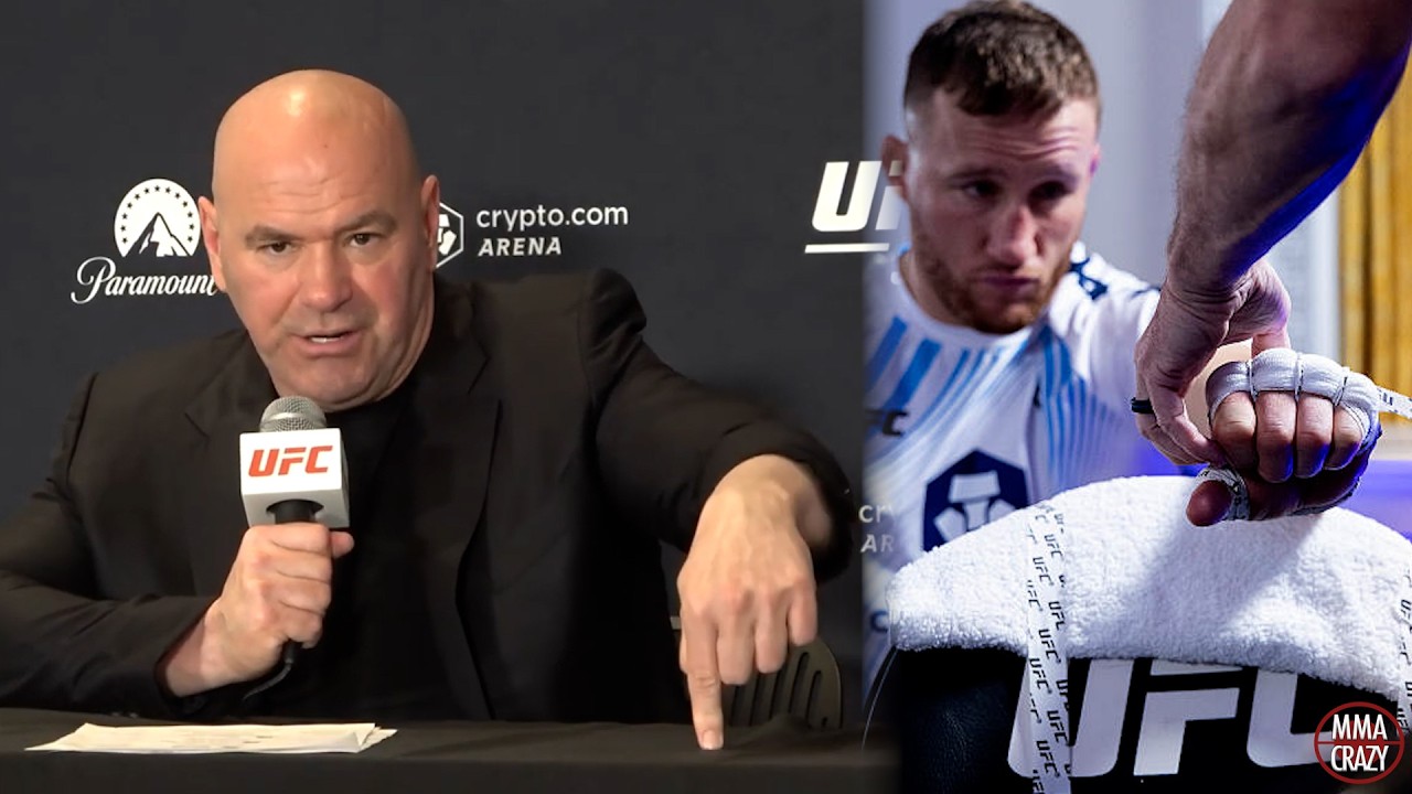 Dana White SHUTS DOWN Ilia Topuria 