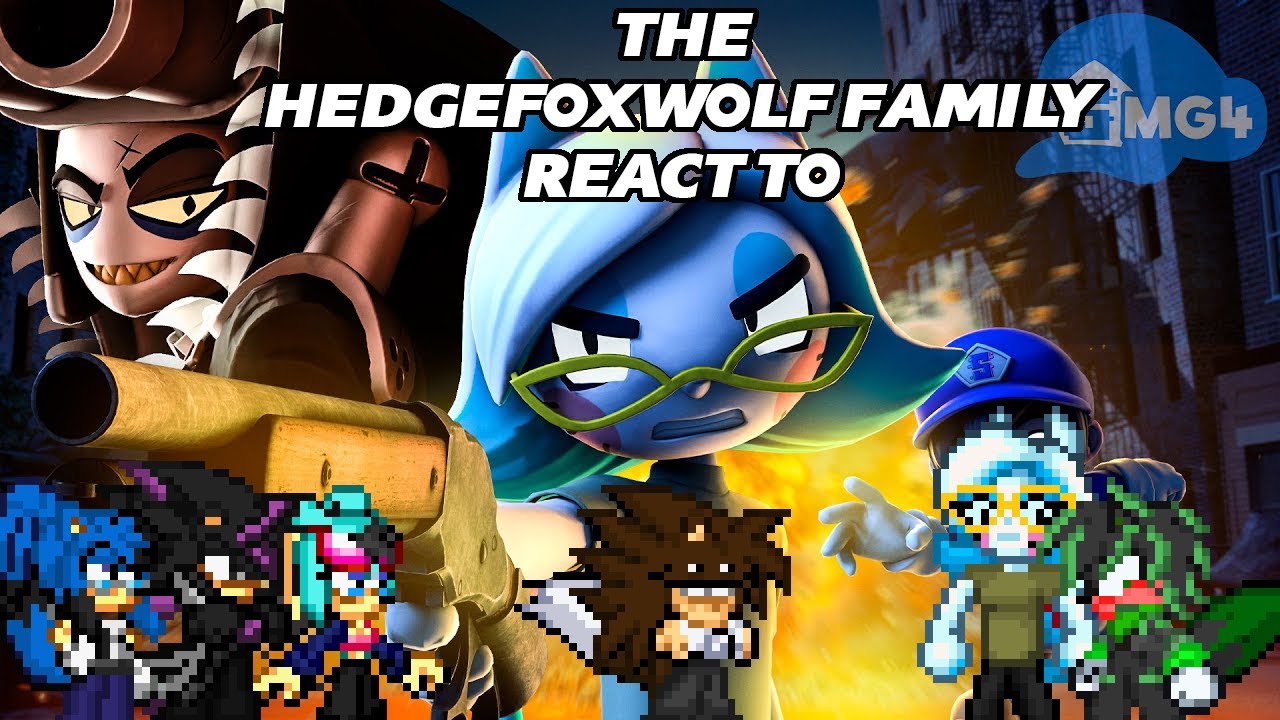 Guido Highlights: The HedgeFoxWolf Family react to SMG4 Movie: Silence Of The Cats