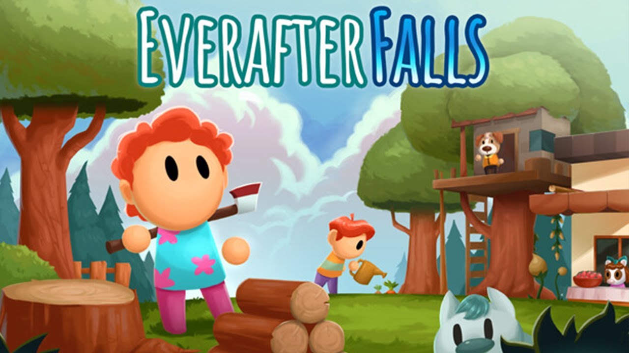 Adorable New Farming Game Where We EAT Cardboard!! - Everafter Falls (Demo)