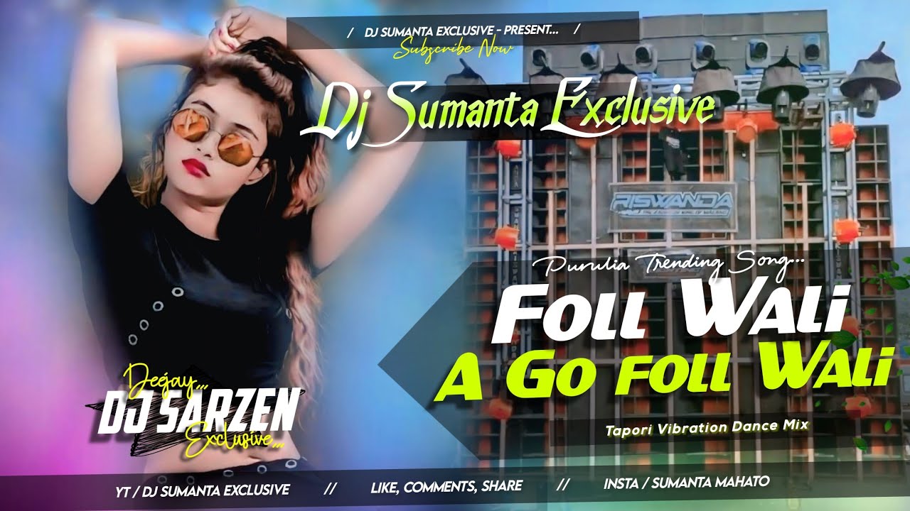 Dj Sarzen Style Mix | Foll Wali || Power Robot Bass Mix || Dj Sumanta Xmp