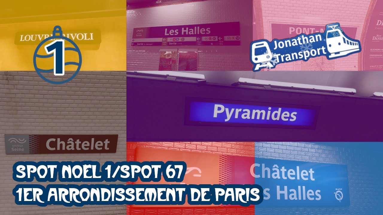 Le Noël de Jonathan Transport (Jour 1) - Spot dans le 1er arrondissement de Paris