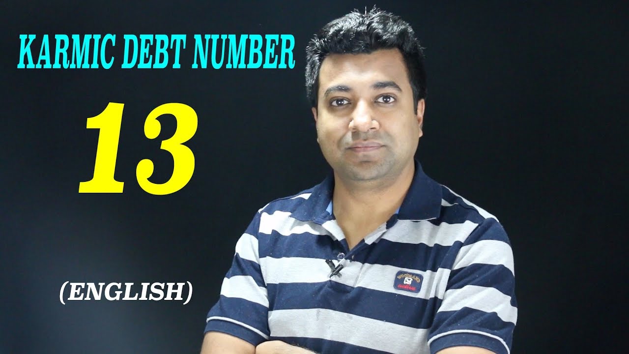 Karmic Debt Number 13 - English
