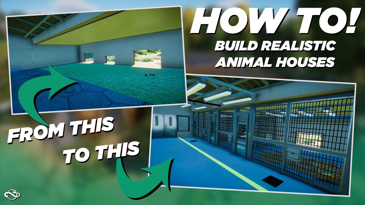 How To Build Realistic Animal Houses | Realism Tips | Planet Zoo Hints, Tips & Tutorials | HOW TO!