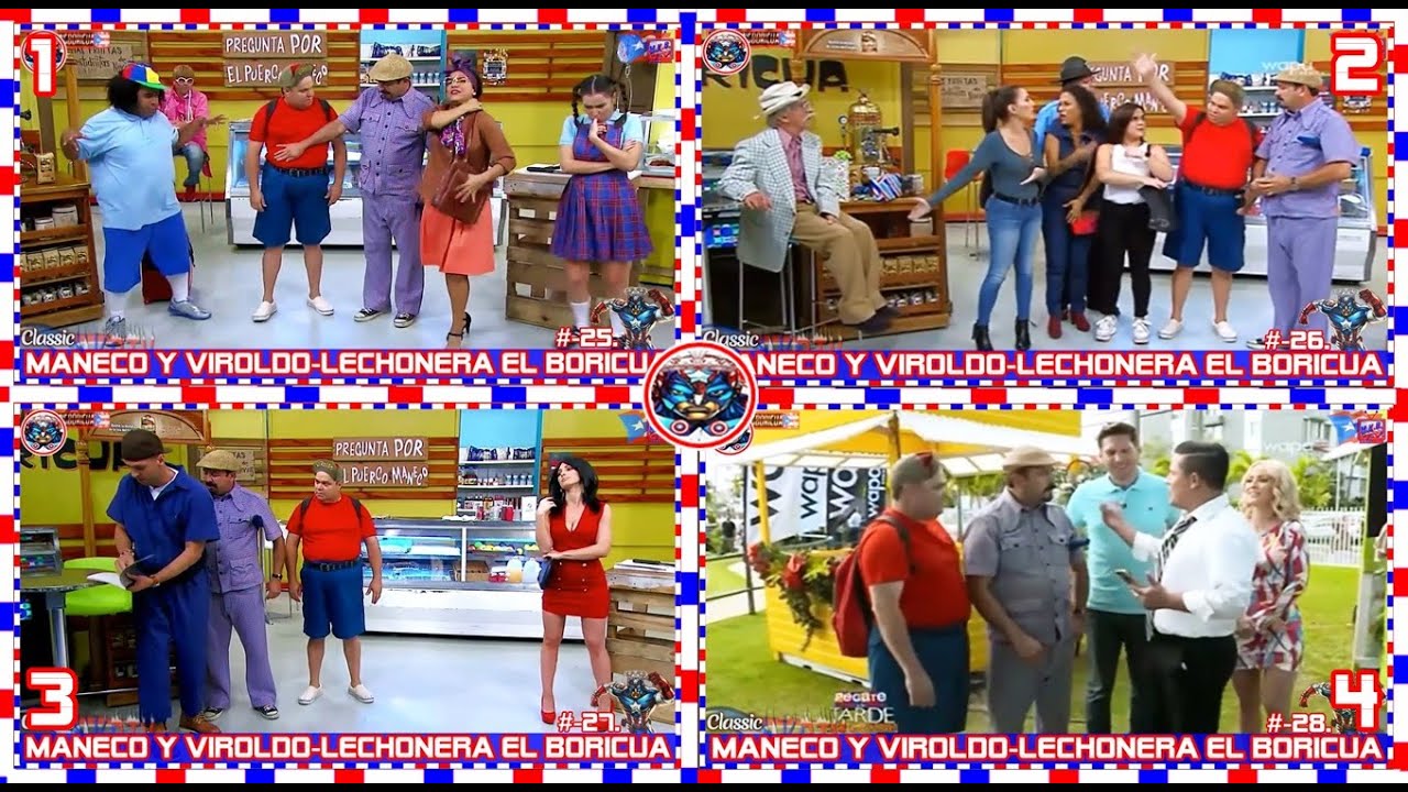 7-Lechonera El-Boricua Con-Maneco Y Viroldo.(x4 Caps)-{Completos 2018}-(:Comedia Boricua 2022:).