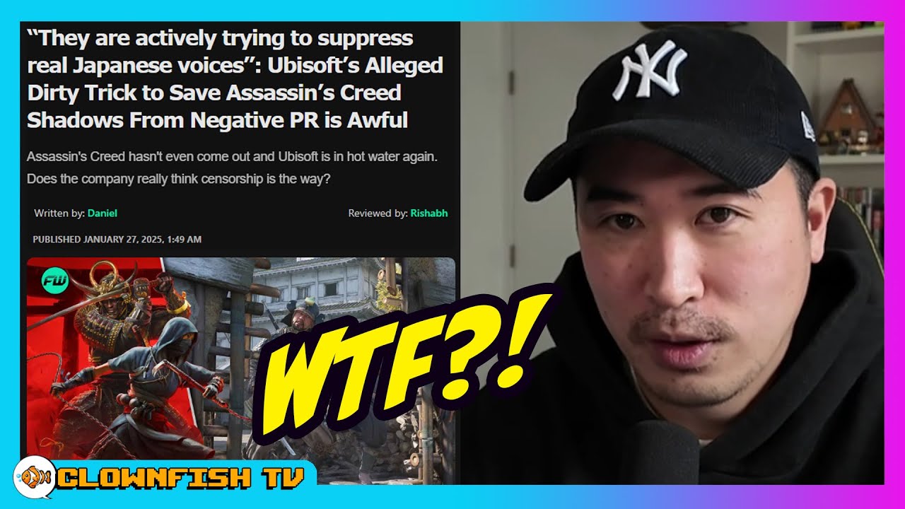 Japanese Assassin's Creed Shadows Critic SILENCED?! More Ubisoft LAYOFFS!