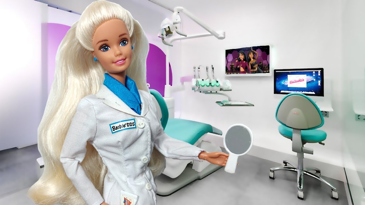 BARBIE: DENTISTA / DENTIST BARBIE 1997 - CARA ANGELICAL QUE ENAMORA - UNBOXING/REVIEW #dentistbarbie