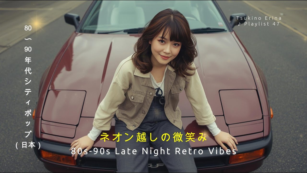 Late Night Retro Vibes | Tokyo Midnight Pop｜80’s Japanese City Pop【ポップ Playlist 47】