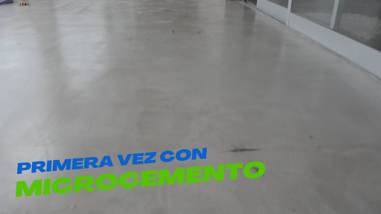👌👷 Colocacion de microcemento. ES MUUUYY dificil que quede bien !!!