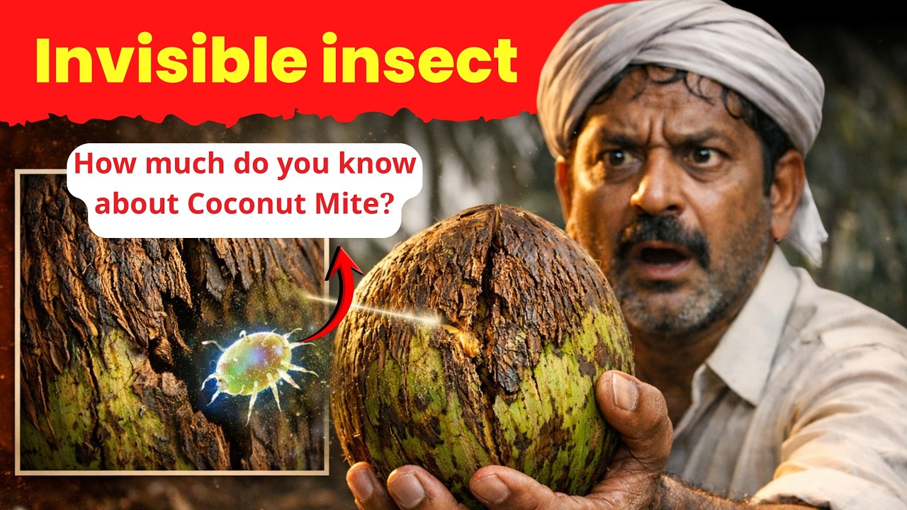 How to control Mites in Coconut : Permanent solution for mite problem! Soil is the real reason!
