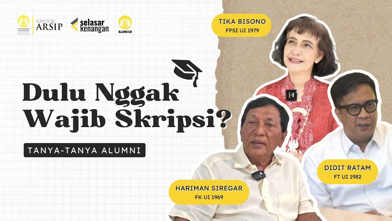 Tanya-Tanya Alumni: Lulus Nggak Pake Skripsi? | DSL 03