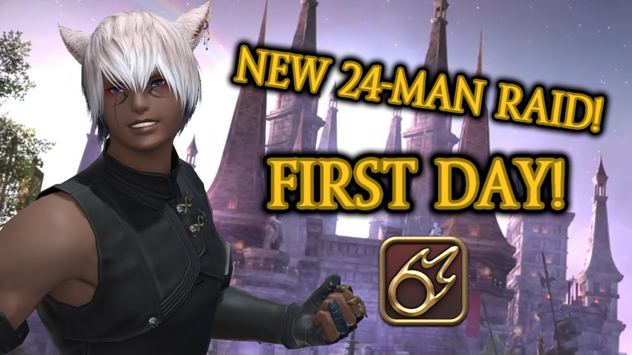 [FFXIV 7.3 BLM] 24-MAN CHAOS! | Day 1 of San d'Oria: The Second Walk