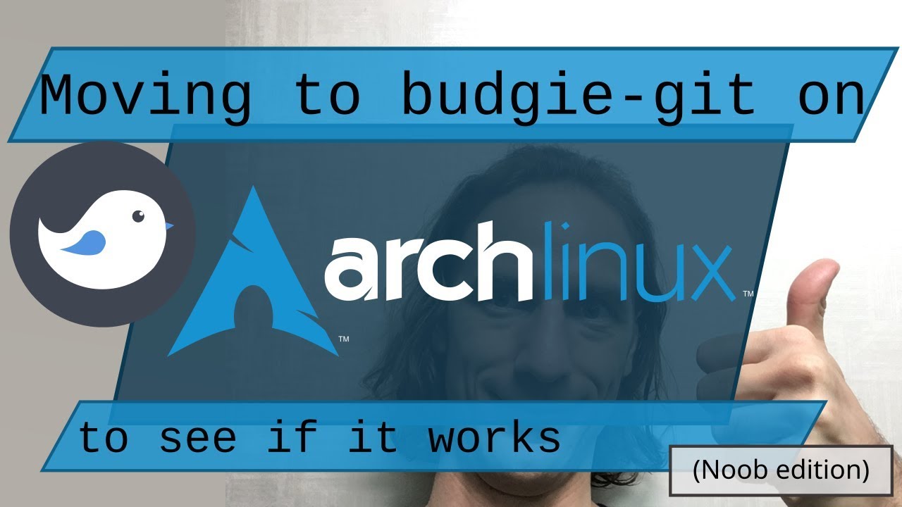 Let's replace our downgraded Budgie Desktop with the one in the Arch User Repository!