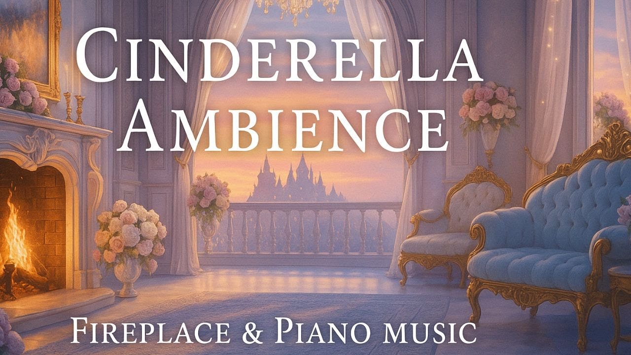 ✨ Cinderella-Inspired Fairytale Ambience |  Relaxing Piano Music for Sleep & Study