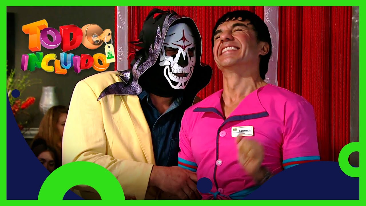 Hotel todo incluido 5/5: La pareja de La Parka | C5, T1 | Distrito Comedia