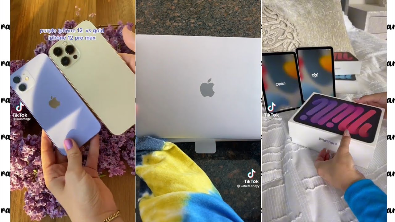 🌈 TIKTOK COMPILATION UNBOXING APPLE PRODUCTS | PART. 1