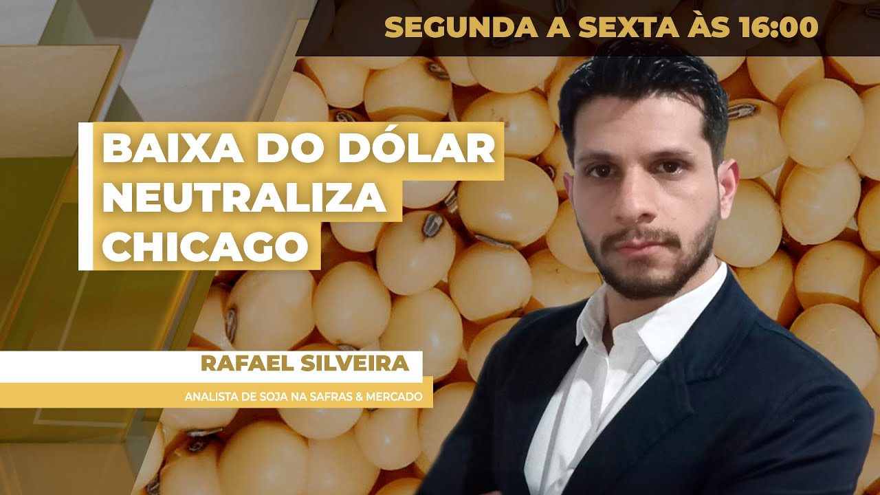 Soja fecha em alta na Bolsa de Chicago nesta 3ª feira, mas baixa do dólar neutraliza ganhos e...