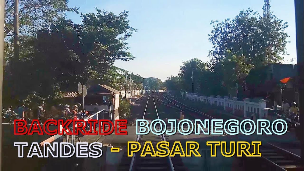 FULL BACKRIDE KRD BOJONEGORO #PART 16 STASIUN TANDES TES - STASIUN SURABAYA PASAR TURI SBI