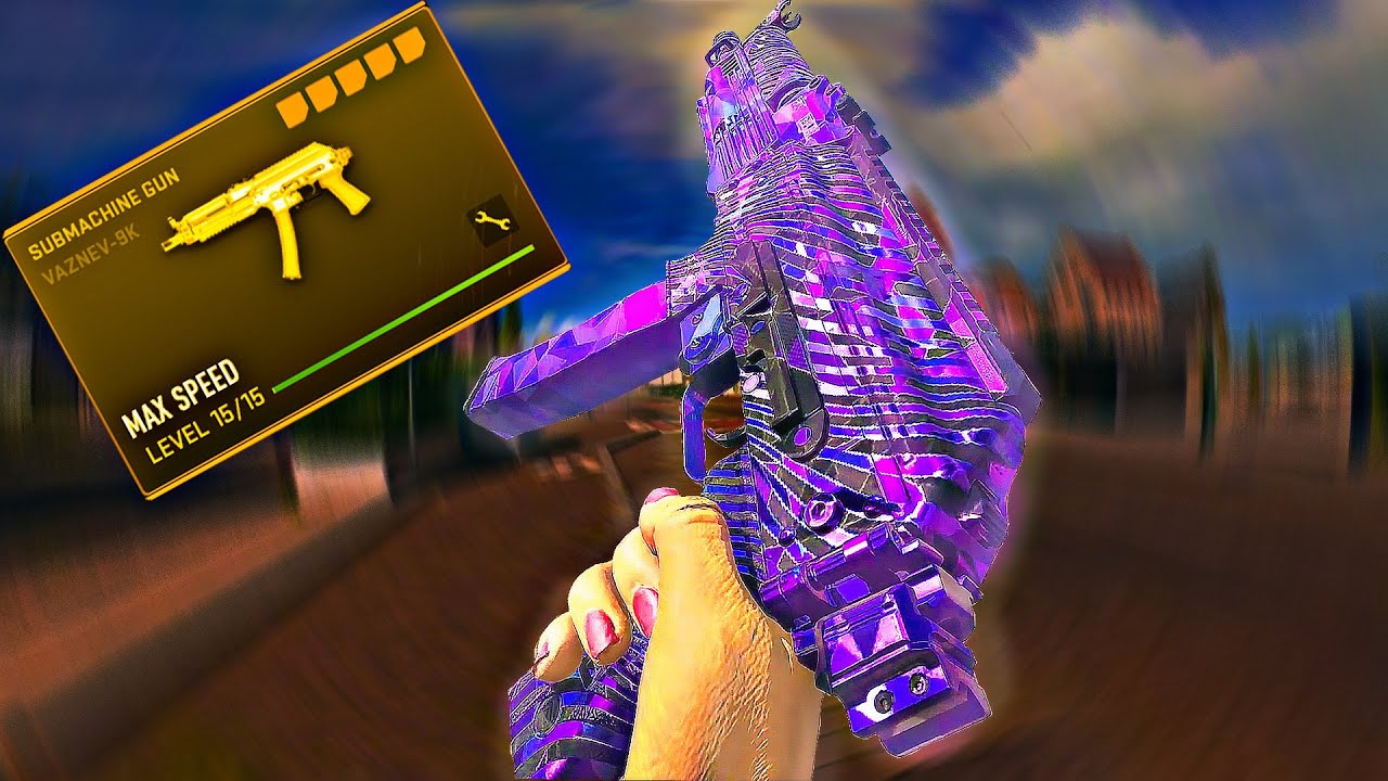 this *CHEAT CODE* VAZNEV-9K setup gave me SPEED HACKS on Vondel Park💀 (Best VAZNEV-9K Class Warzone)