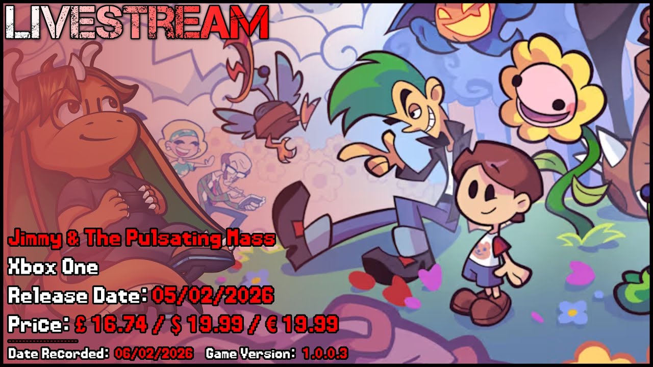 Livestream - Jimmy & The Pulsating Mass (Xbox One) - #JimmyAndThePulsatingMass