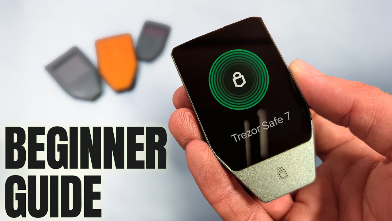 Keep Your Bitcoin SAFE - Trezor Safe 7 Full Tutorial
