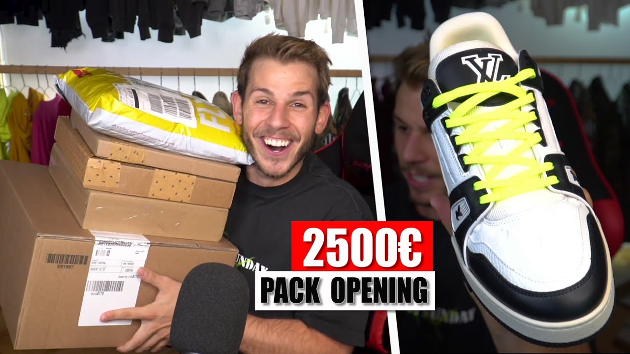 Meine ersten LOUIS VUITTON Schuhe + UNBOXING (Represent, Misbhv, Astroworld...)