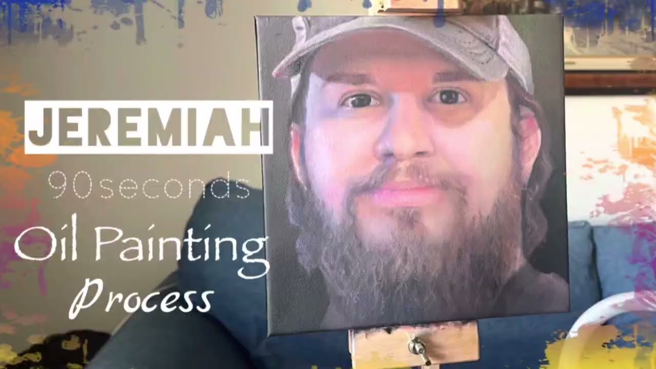 Jeremiah| classicalpainting| 90seconds #classicalpainting #howto #oilpainting #paintingprocess #art