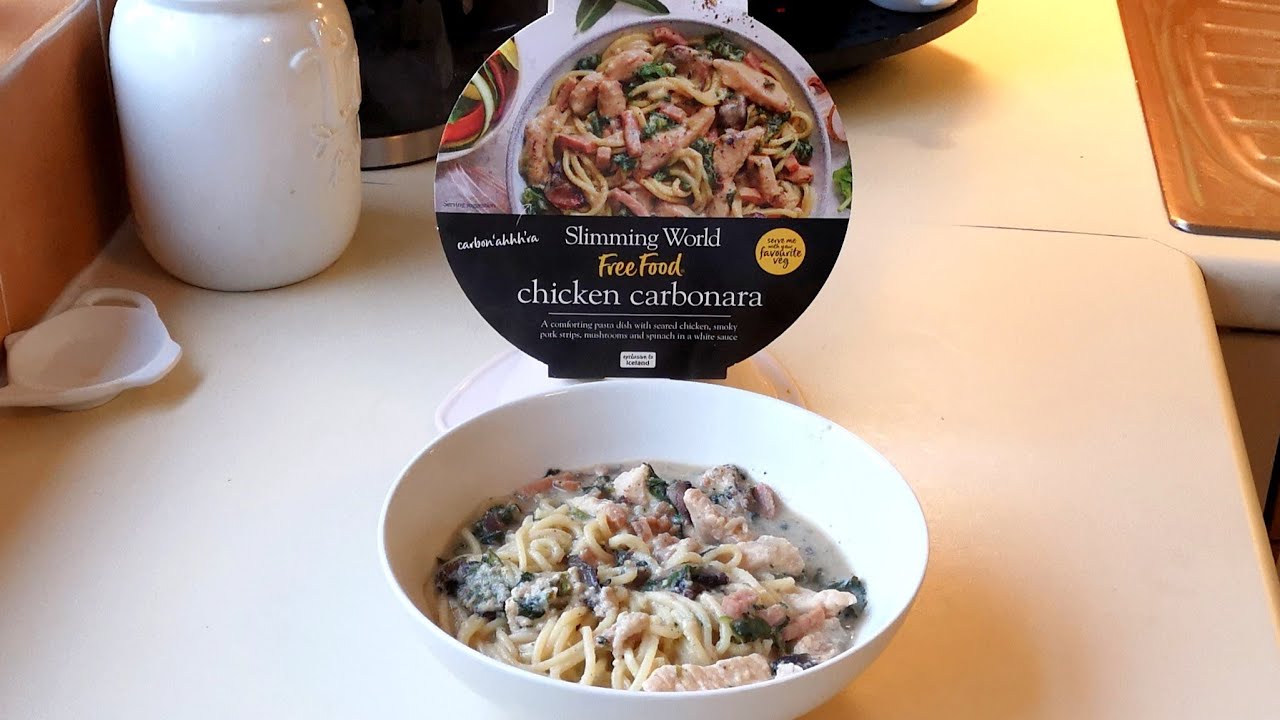 Slimming World Chicken Carbonara | Iceland | Food Review