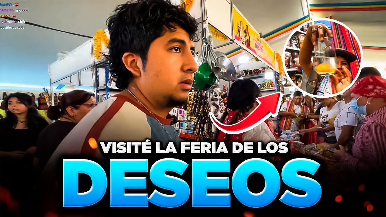 VISITO LA FERIA DE LOS DESEOS Y ME HAGO UNA LIMPIA😱 Ft. EMETSUKI