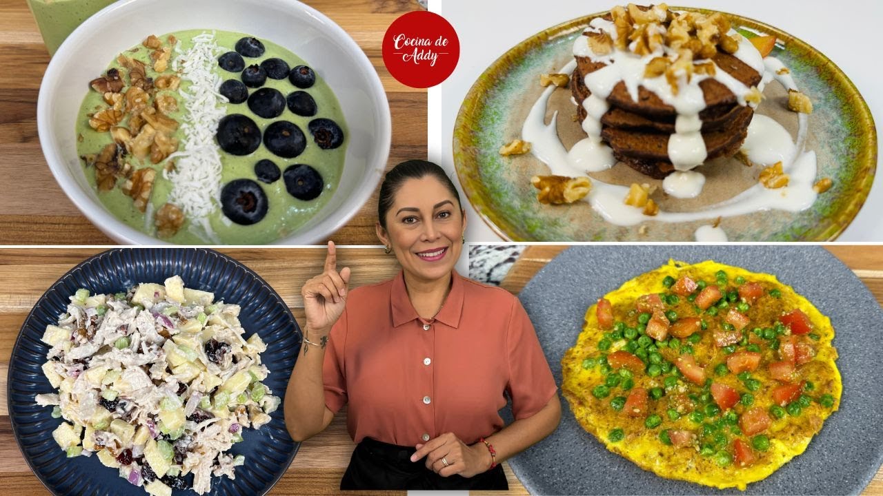 DESAYUNOS Y CENAS Ideal P/MENOPAUSIA, Diabetes, Previene Anemia. ANTIINFLAMATORIOS
