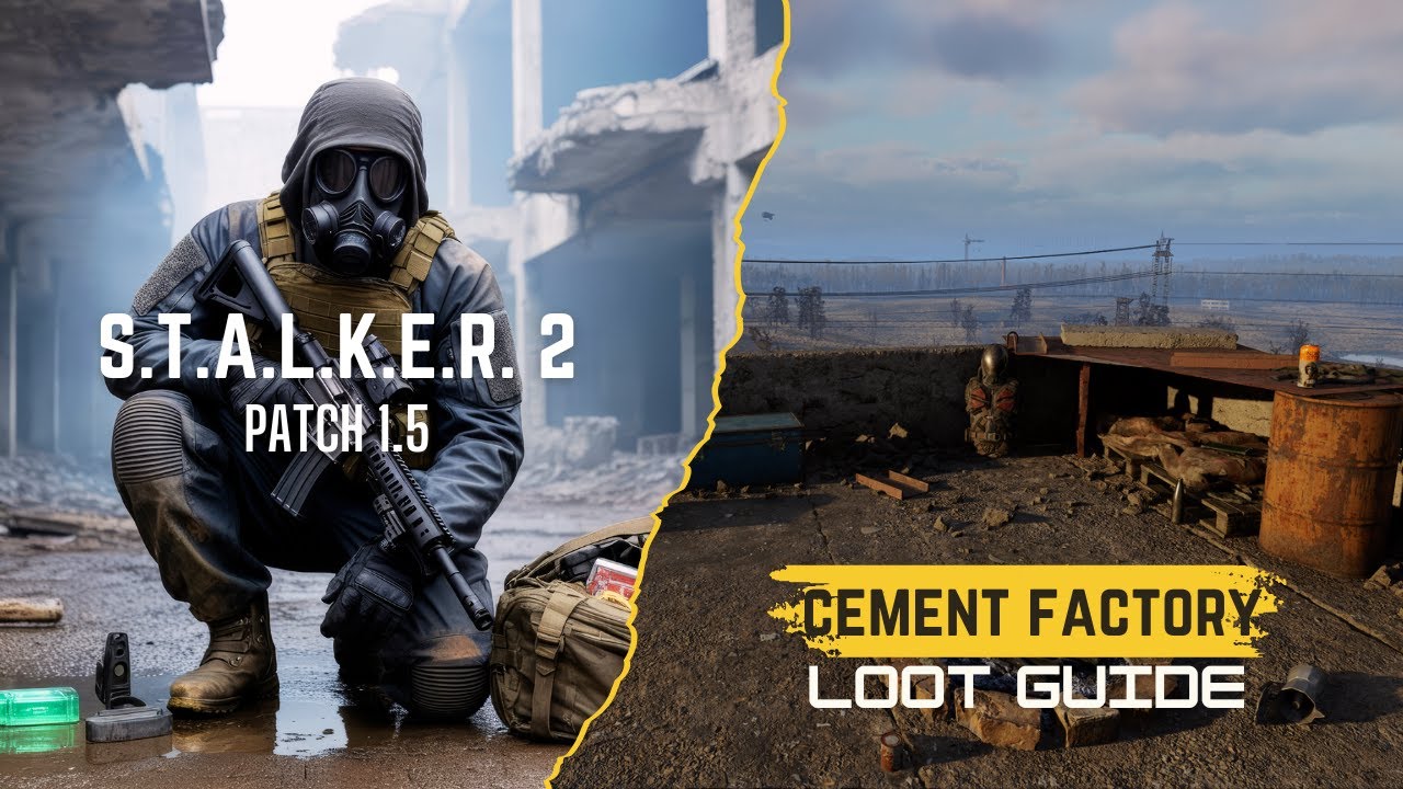 Cement Factory Full Loot Guide 🔥 All Hidden Artifact & Gear | STALKER 2