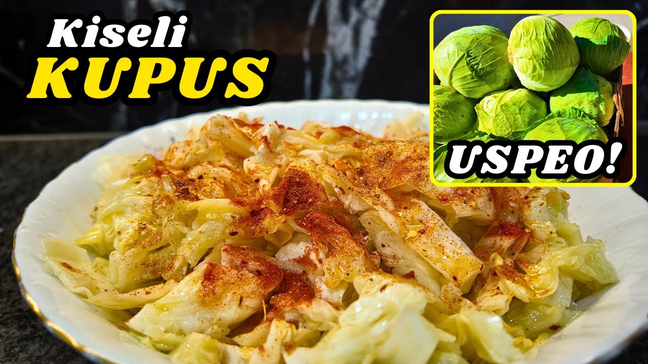 KISELI KUPUS USPEO! Pogledaj detaljan recept od samo 3 sastojka! (KUPUS, SO I VODA)