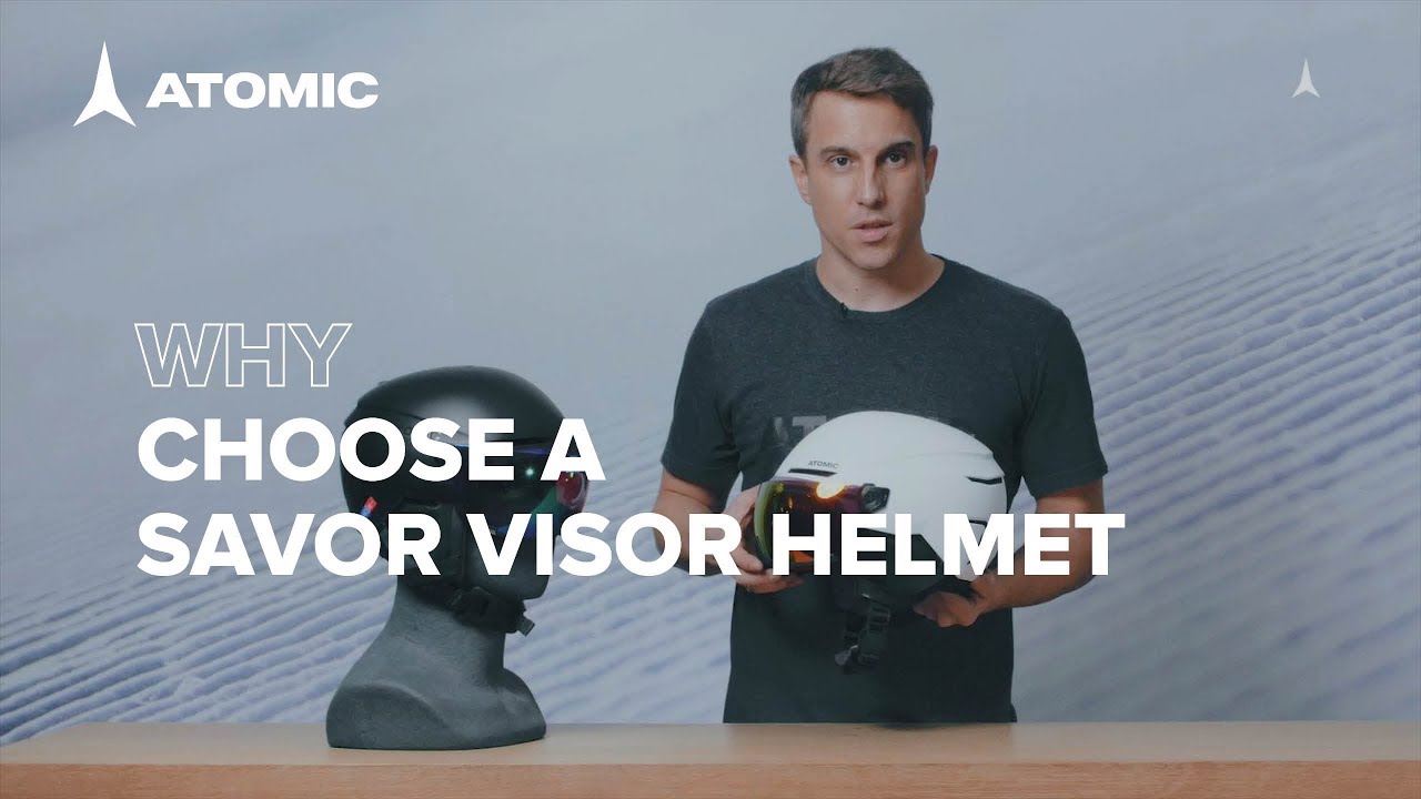 Why choose an Atomic Savor Visor helmet