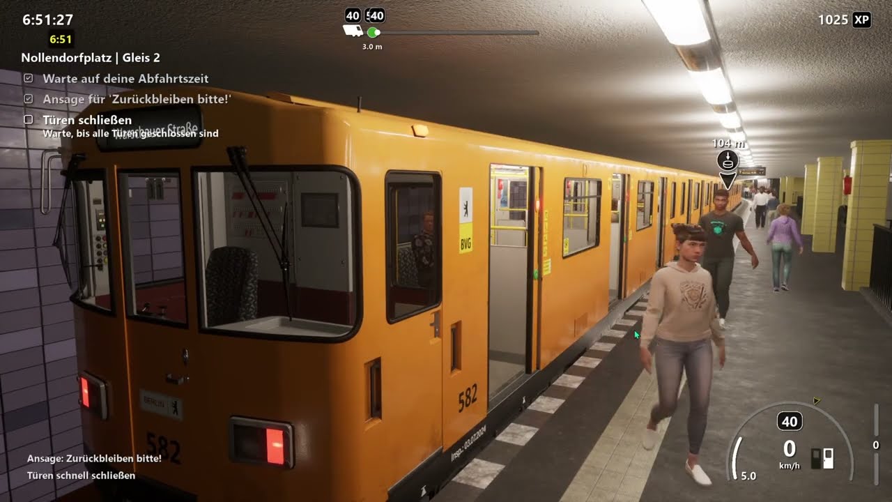U3 nach Warschauerstraße SubwaySim2 Teil 2