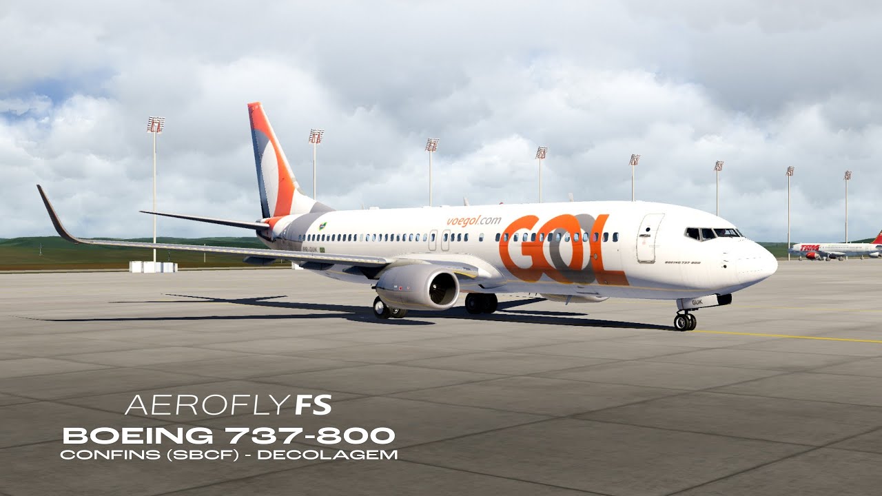 Decolagem do Aeroporto de Confins (SBCF) Pista 34, rumo a Congonhas (SBSP).