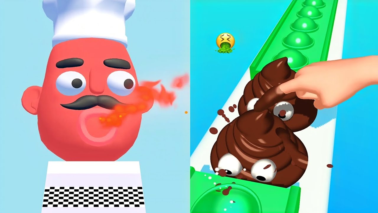 Stacky Ice Cream Runner vs Pop Run - All Levels SpeedRun Gameplay