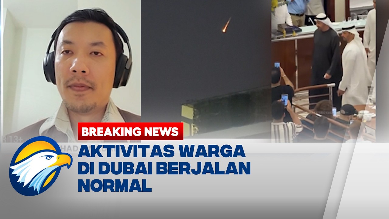 BREAKING NEWS  - Situasi Dubai Di Tengah Perang Iran vs AS-Israel