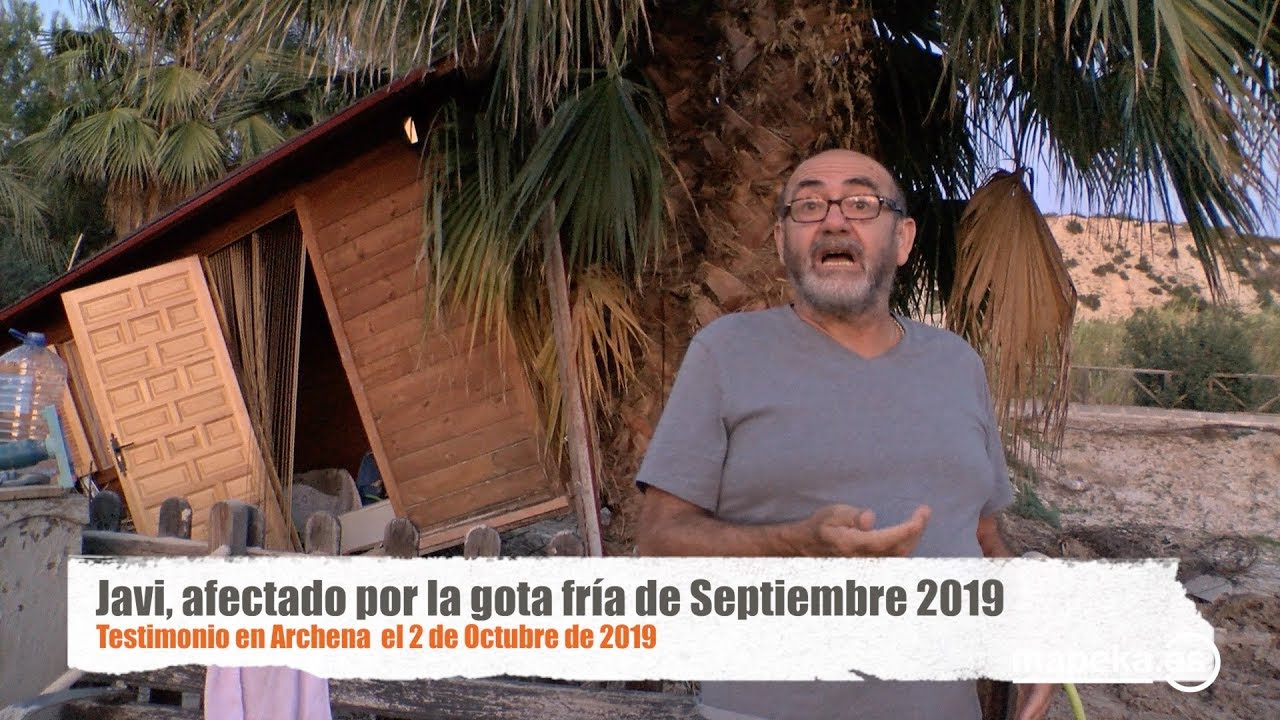 Javi de Archena lo perdi&oacute; todo en la gota fr&iacute;a 2019 en Archena