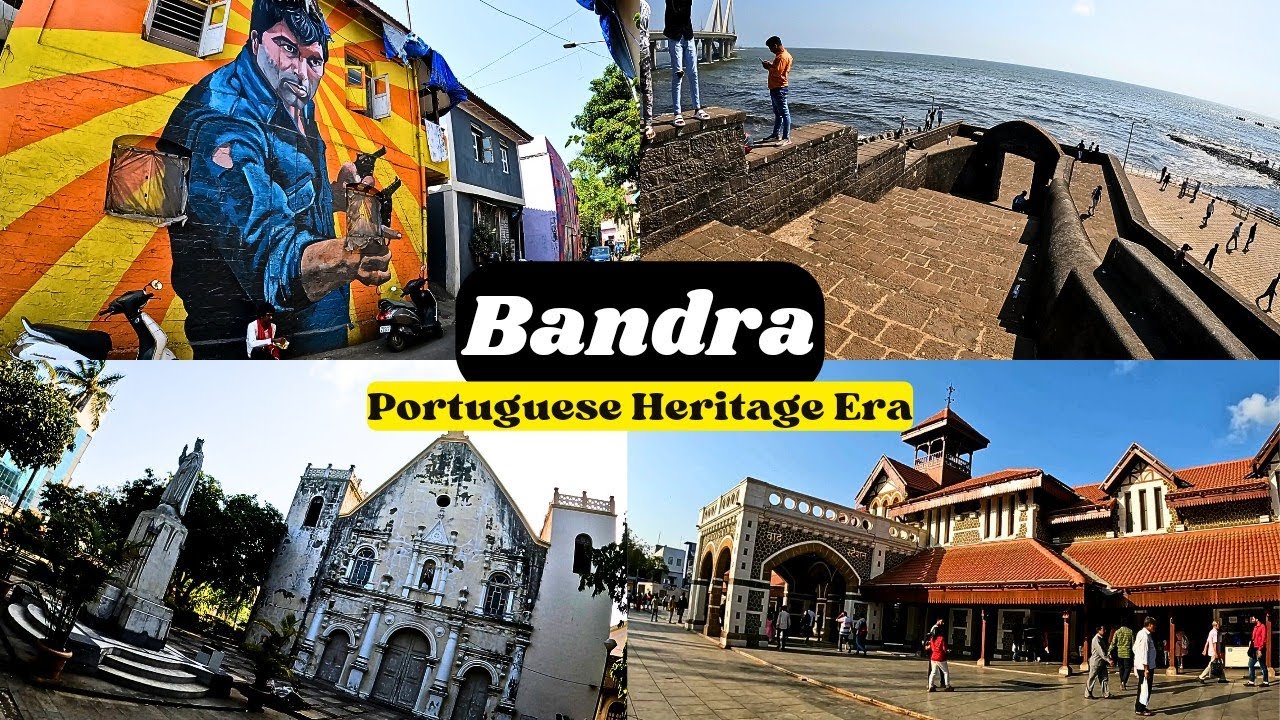 Places to Visit in Bandra | Heritage Gems of bandra Mumbai | Exploring Bandra in Mumbaikar Style ⛪ 🏰