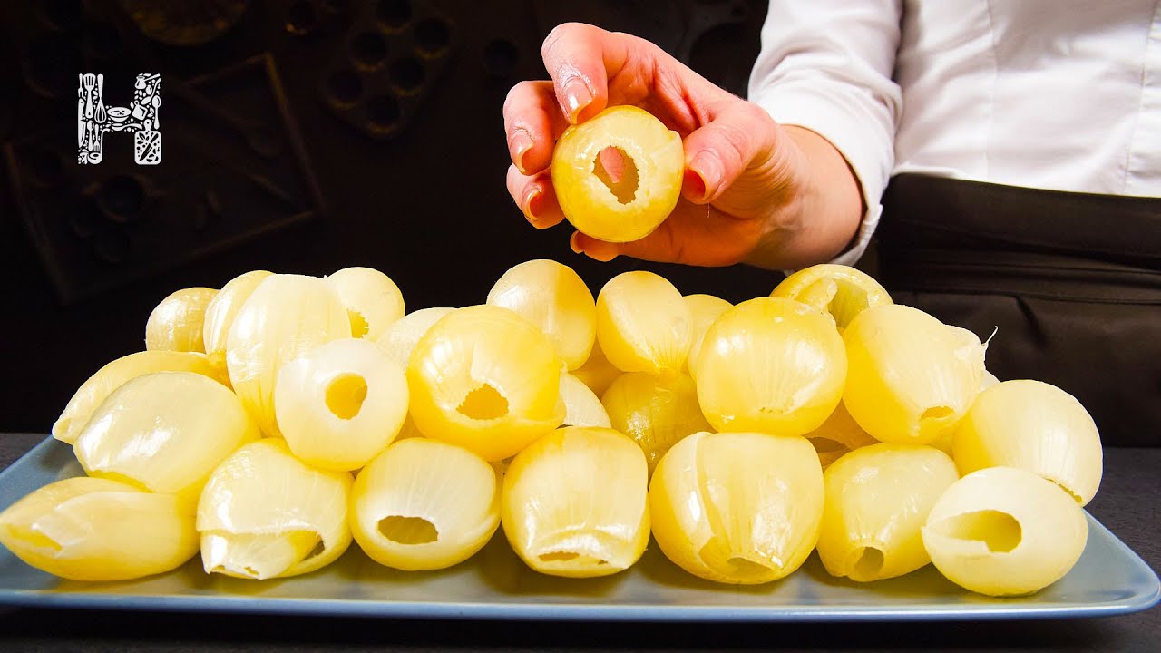 For Onion Lovers! Restaurant Style Stuffed Onion With Ground Beef