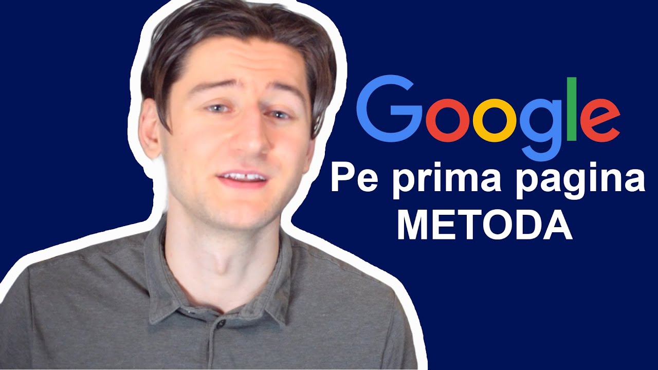 Cum sa ajungi pe prima pagina pe Google - Optimizare Seo