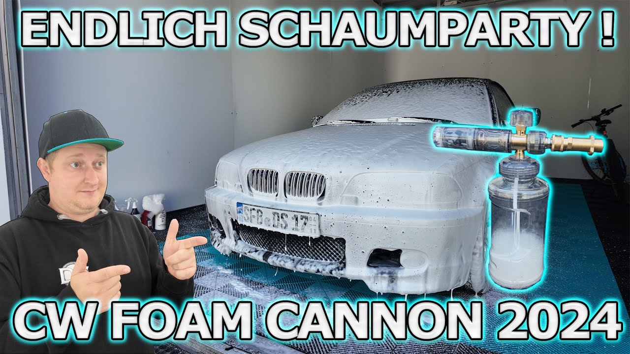Die Schaumparty kann starten! Chemicalworkz FOAM CANNON im Einsatz!
