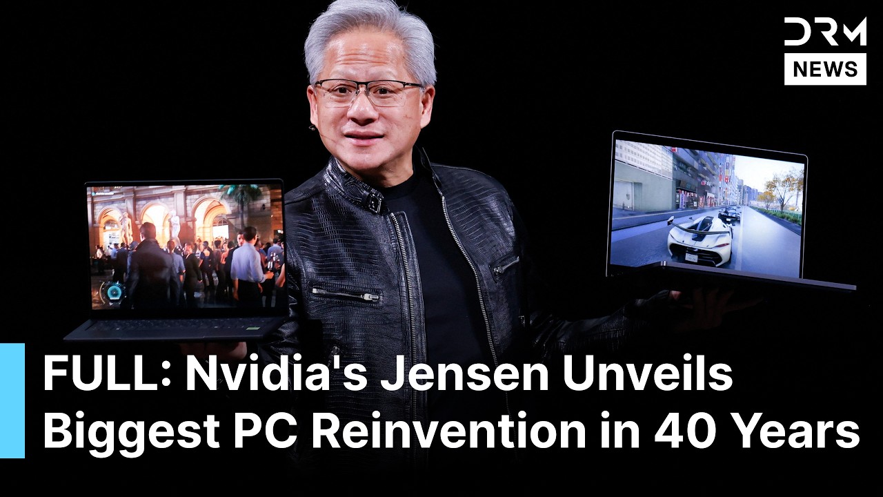 FULL EVENT: Nvidia&rsquo;s Jensen Huang Unveils AI PC Revolution at COMPUTEX 2026 in Taipei | AI1B